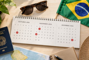 Calendário mostra os próximos feriados nacionais de 2026 no Brasil
